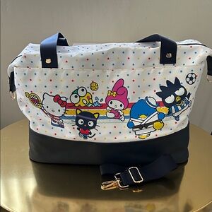 Hello Kitty and Friends Character Print Women's Weekender Bag
